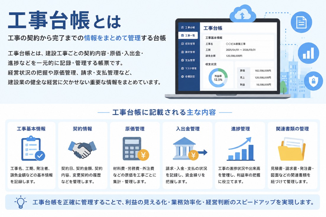 工事台帳とは